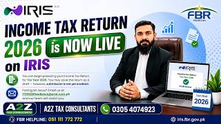 Full Income Tax Return 2026 is Now Live on IRIS | FBR Tax Return 2026 Complete Guide | Asif Nadeem Guide