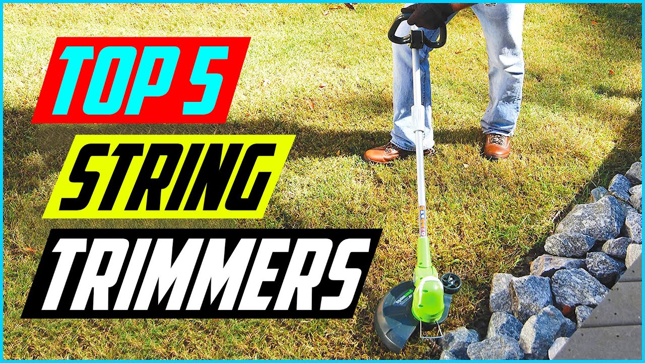 Top 5 Best String Trimmers in 2023 - YouTube