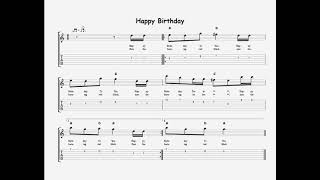 Video thumbnail of "Happy Birthday - Backing Track"