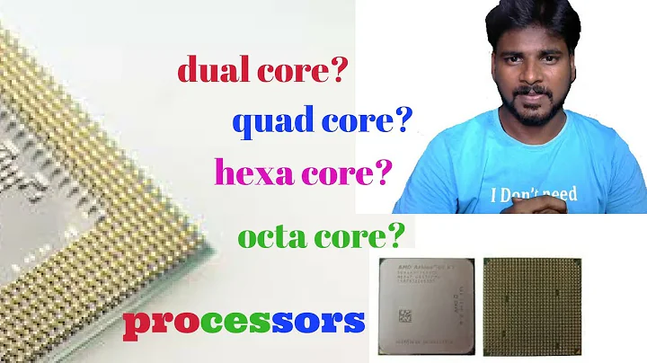 processor cores explanation in tamil (dual vs quad vs hexa vs octa cores)