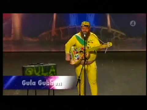 Gula Gubben - Sweden Got Talent - Sjunger - Talang 2010