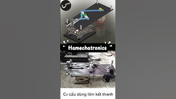 Cơ cấu cơ khí hay_biến đổi chuyển động quay thành tịnh tiến. #machine #cnc #tudonghoa #diy