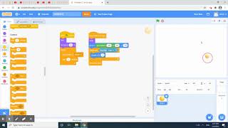 Scratch: sample project and control block category