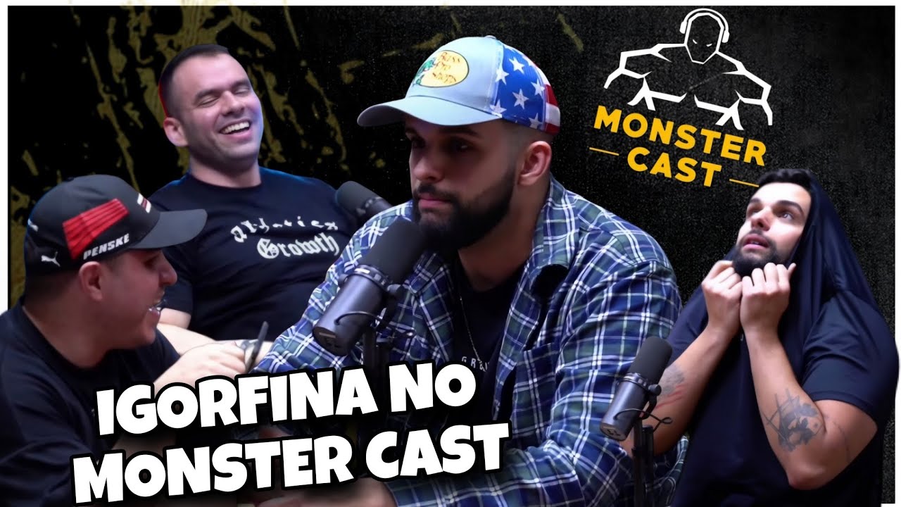 IMITAÇÕES E HISTÓRIAS HILÁRIAS DO IGORFINA NO MONSTER CAST