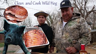 How to Smoked BBQ Wild Hog Ribs Recipe