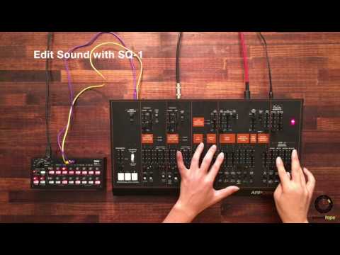 ARP ODYSSEY Module #3 | Edit Sound with SQ-1