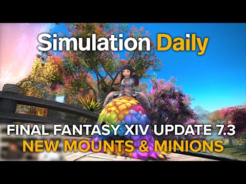 Final Fantasy XIV Update 7.3 - New Mounts and Minions