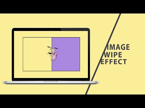Image Wipe Effect | CSS - JQUERY Tutorial