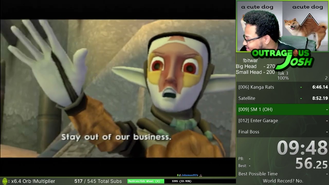 Jak 3 100% Speedrun, but with Cutscenes!