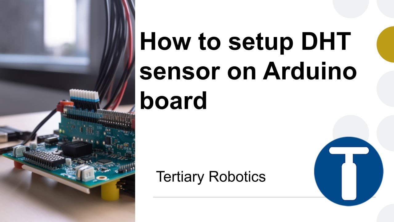 How to setup DHT sensor on Arduino board - YouTube