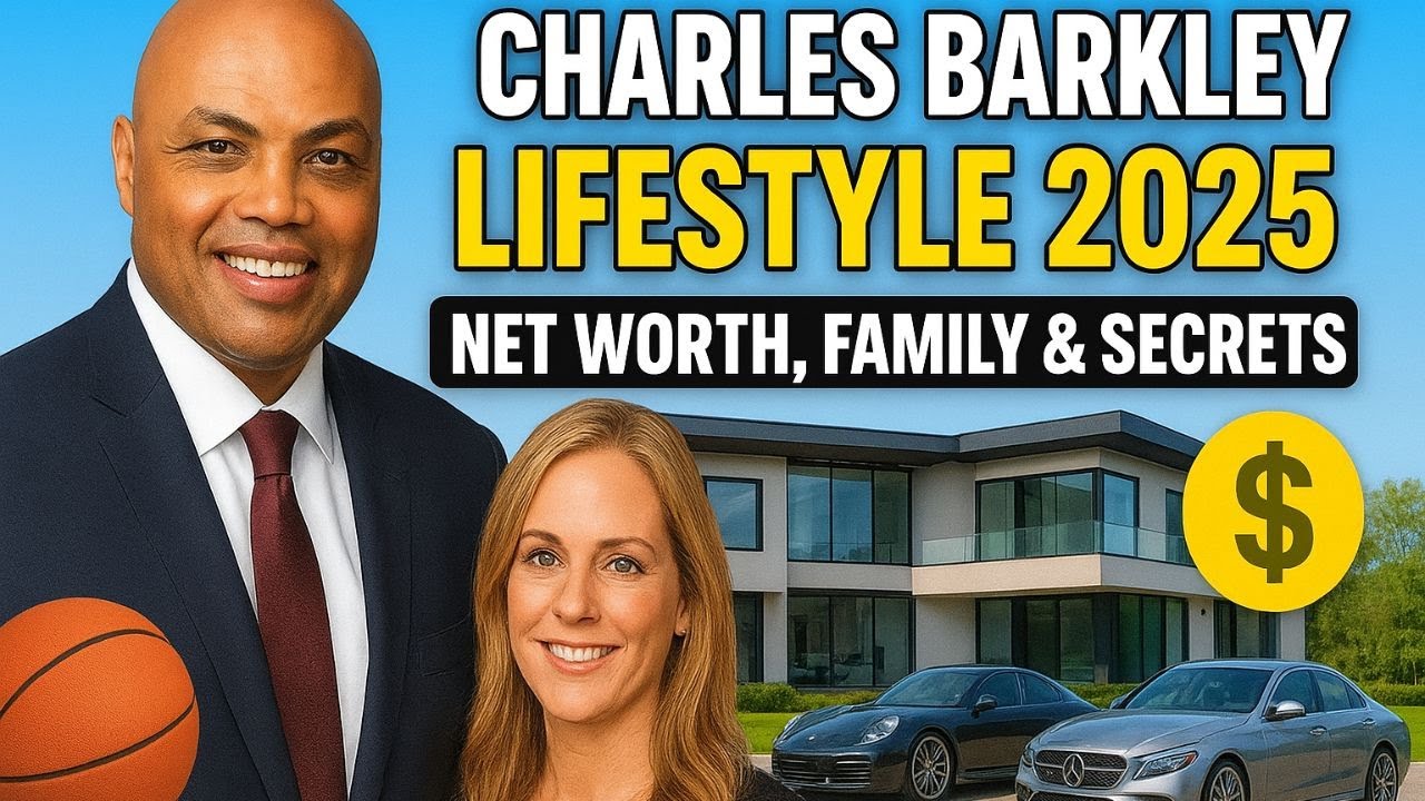The  Lifestyle of Charles Barkley 2025 ★ NBA legend’s Age, Wife, Kids, House, Car, NetWorth & Career