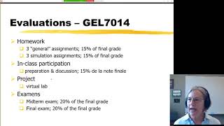 GEL7014 - Week 1 - Course introduction 2020