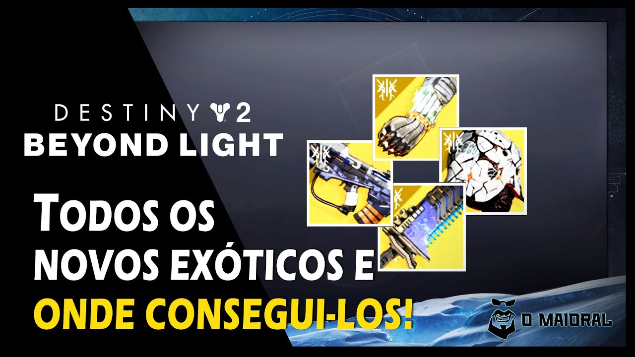 DESTINY 2 - Como Obter Cifras Exóticas E Completar Sua Coleção De Exóticos!  