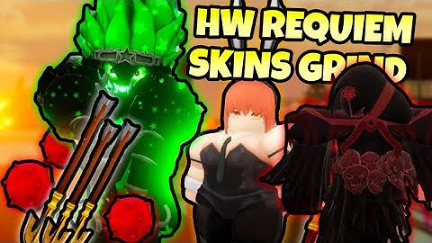 [YBA] Huntng  for HW LIMITED REQUIEM SKINS with *50 ARROWS AND ROKAS* and REQUIEM ARROWS...