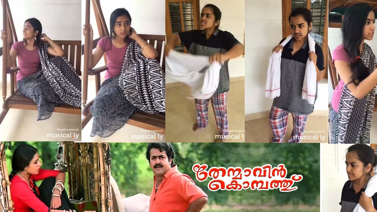 Thenmavin kombathu  mohanalal shobhana  dubsmash  2018  musicaly 2018