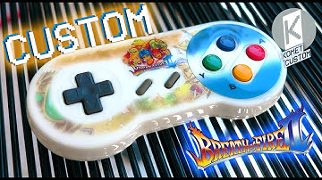 Super Nintendo Custom Controller - BREATH OF FIRE 2 by Komet Custom