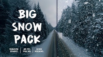 Making Snow in After Effects and Premiere Pro