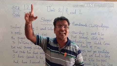 Std.12th | English | Unit 2| Read  2| Part. 1| By.Dr.Nilesh Karia