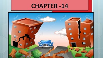 CLASS 5 - EVS- WHEN THE EARTH SHOOK