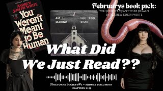  You Weren’t Meant to Be Human by Andrew Joseph White | Honest Book Club Discussion