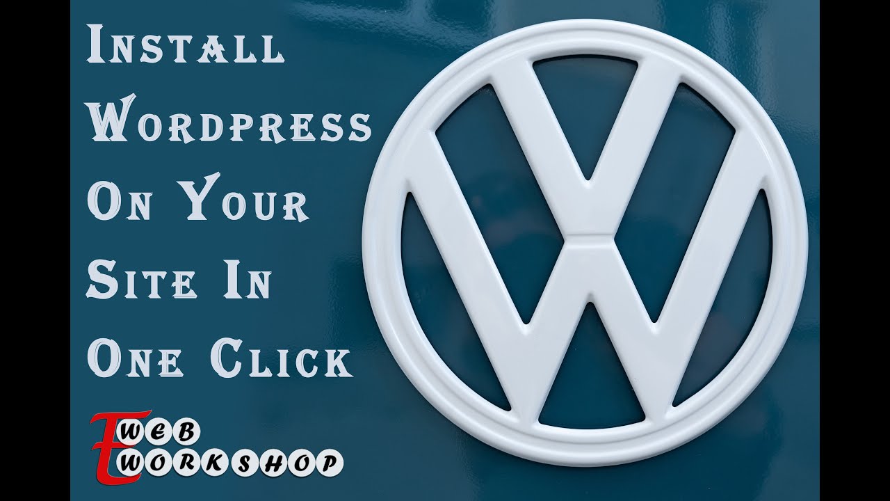 How To Install Wordpress In One Click SEO Part 3 - YouTube