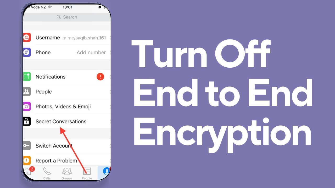 How to Turn Off End to End Encryption in Messenger। Remove End to End ...