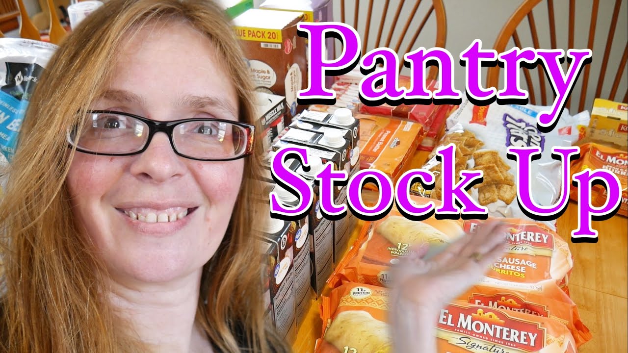 Summer PANTRY STOCK UP | Large Family GROCERY HAUL 🛒 - YouTube