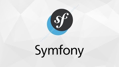 SYMFONY 4.3 - Installation