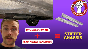 Miata Frame Rail Repair: Flyin Miata Frame Rail Reinforcement Kit Installation