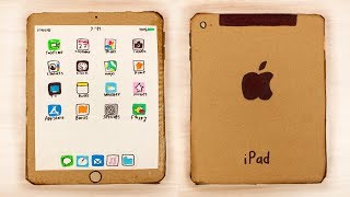 Working Cardboard iPad Apple - Stop Motion Video Working Cardboard iPad Apple - Stop Motion Video