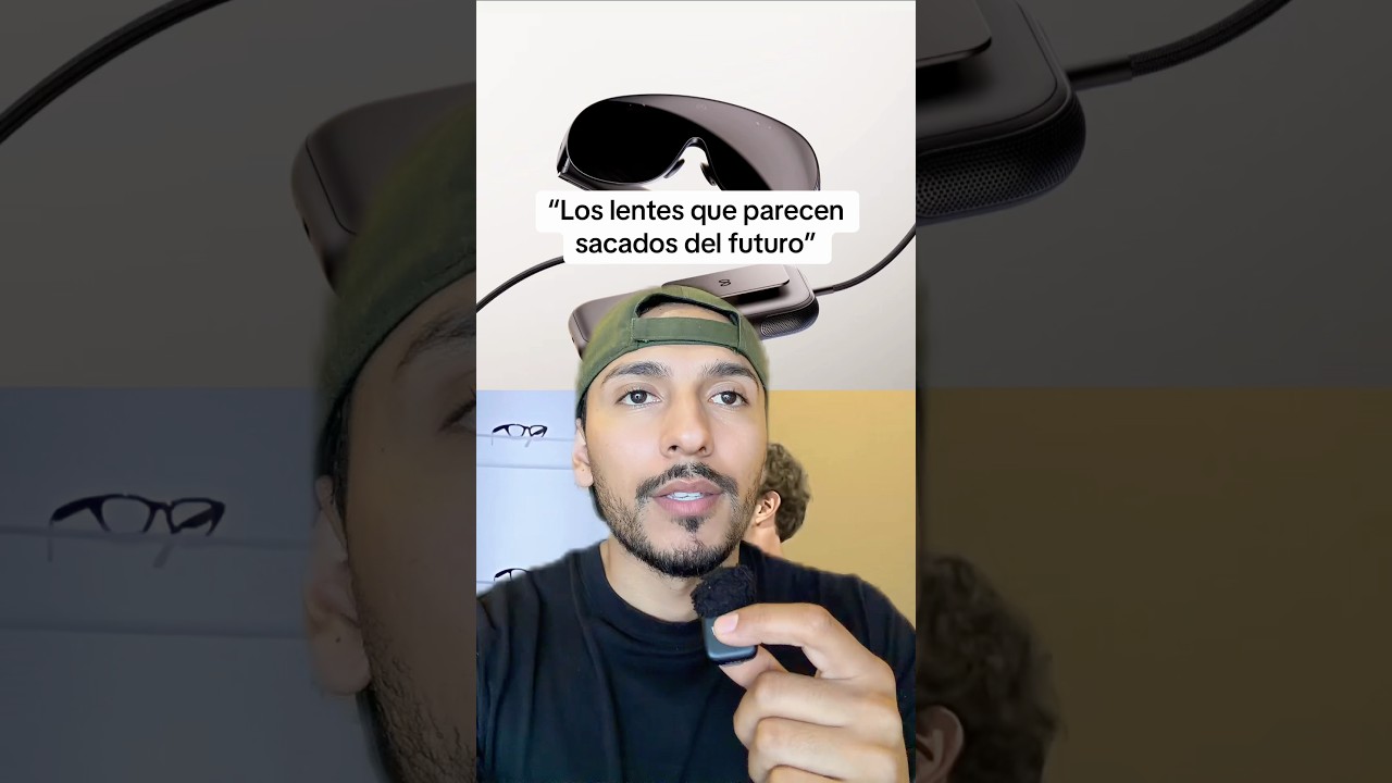 Los lentes que parecen sacados del futuro #sabiasque #curiosidades #shorts