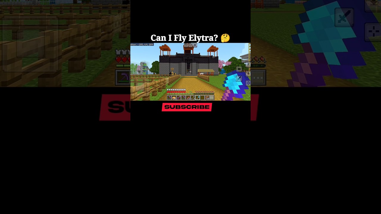 Can I Fly Elytra 🤔. 