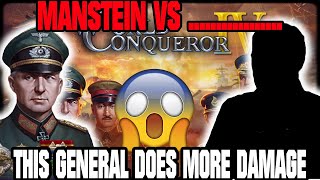 MANSTEIN VS............. This Is The New Top Damage General!
