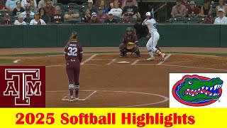 #3 Florida vs #4 Texas A&M  Softball Game Highlights 3 8 2025