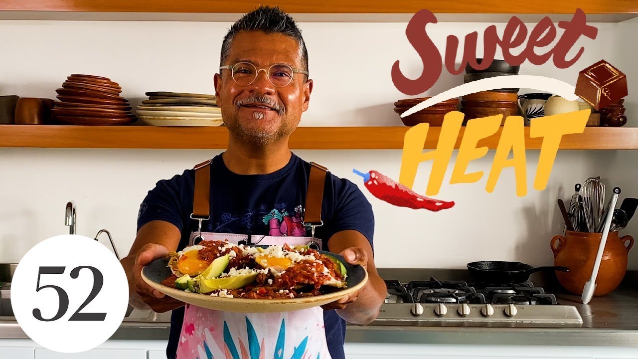 Huevos Rancheros With Chorizo & Porky Beans | Sweet Heat with Rick Martinez | Food52