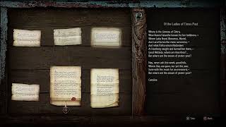NOTICES: Of the Ladies of Times Past (Witcher 3 In-Game Lore Read Aloud)