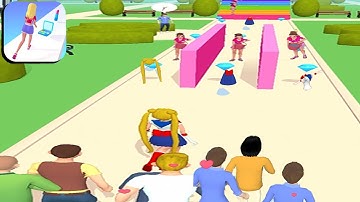 Makeover Run 💋👰💄 BIG UPDATE!! All Levels Gameplay (Android,ios) Part-13