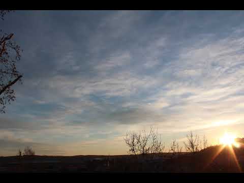 Timelapse Таймлапс Рассвет