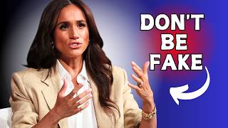 Why Meghan Markle's PAINFUL WORDS Feel Fake Again