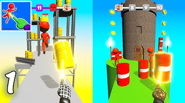 Magic Finger 3D Gameplay #1, Android Games ios Walkthrough Simulator Think Brain Puzzle