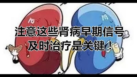 注意这些肾病早期信号，及时治疗是关键！ - 天天要闻
