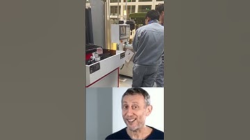 Customer factory engineers and technicians are debugging five axis CNC drilling and tapping machine