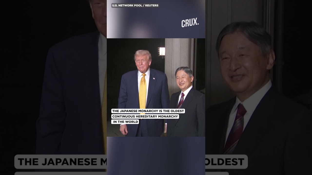 Trump Gets Royal Welcome in Tokyo as He Meets Japanese Emperor Naruhito