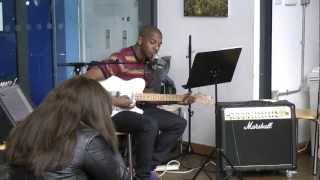Curtis Performing The West Building Songlab Uel Event