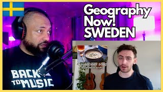 AMERICAN REACTS TO | Geography Now SWEDEN