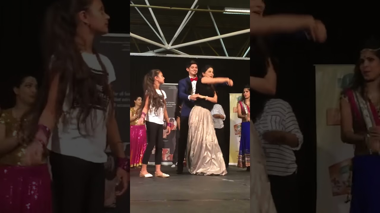 Hina Khan and Rohan Mehra Dancing at a event in London