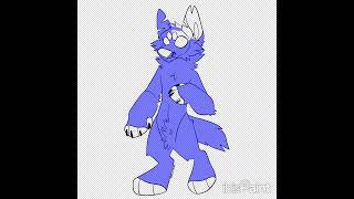 Purple Canine Adopt. Base by WolfDoq on DeviantArt. #furry #adoptable #stars #galaxy