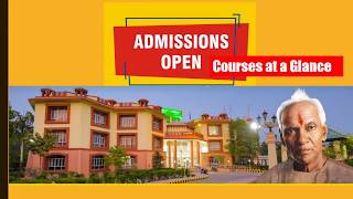 Courses at a Glance DSVV