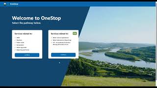 How to Log In to OneStop for Water Licensing