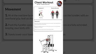 Seated Chest Press | Perfect Machine Chest Workout 🔥 | Chest Workout | Workout Knowledge #gym